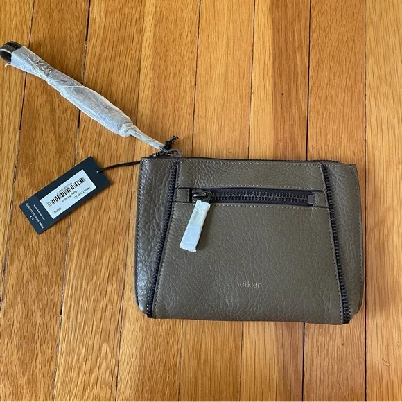 BOTKIER Soho Wristlet Bag, Olive Color, BRAND NEW, still wrapped up, never worn! - Picture 12 of 12